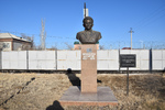 З.Шүкіров бюсті город Кызылорда